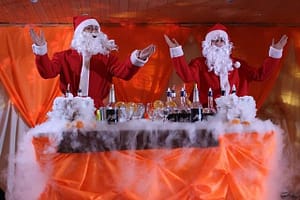 Сухой лед в развлечениях.