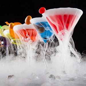 Сухой лед в развлечениях.